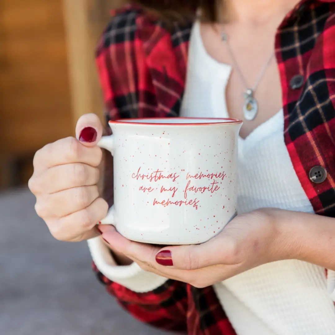 IMPERFECT - CHRISTMAS MEMORIES ARE MY FAVORITE MEMORIES | CAMPFIRE COFFEE  MUG