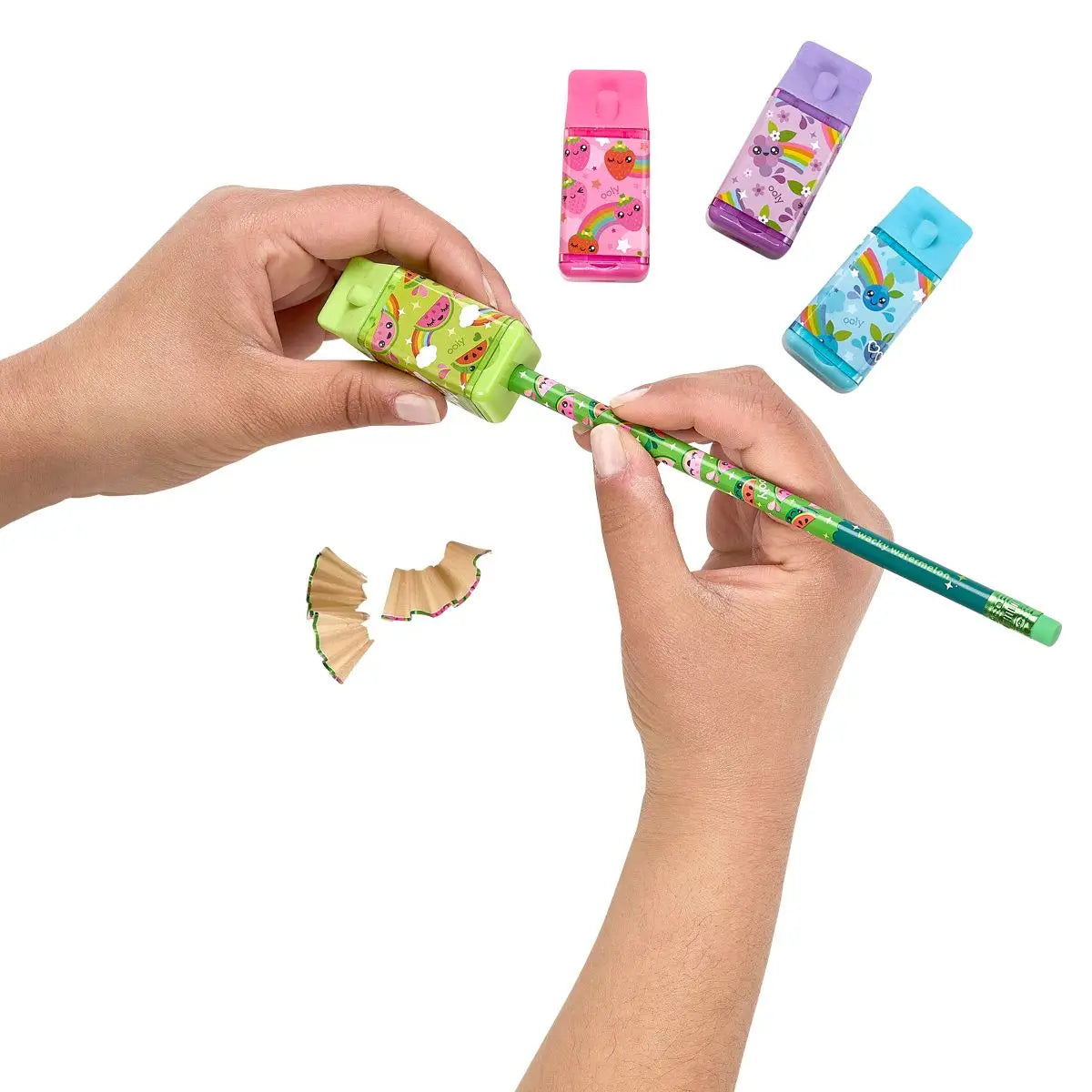 Ooly Lil' Juicy Strawberry Scented Pencil Topper Erasers